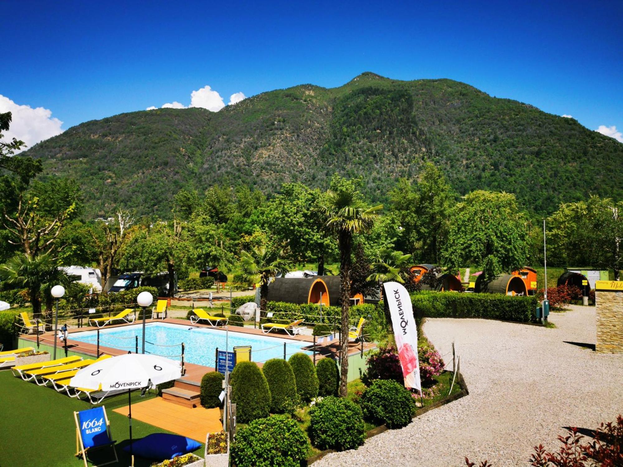 Camping Melezza Losone Zewnętrze zdjęcie